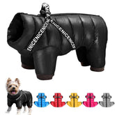 Waterproof Dog Jumpsuit – Heavy-Duty Winter Coat for Small, Medium & Large Dogs