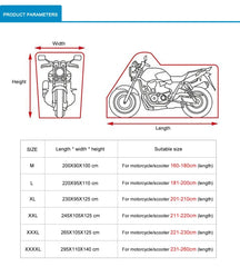 Elastic Fabric Motorcycle Cover by Snagg A Motorcycle Cover