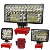 High Intensity LED Work Light & Power Station - 6000K Portable Spotlight for 18V Battery Platforms