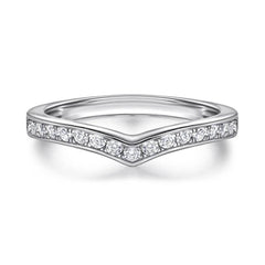 1ct Green Moissanite Double Ring - SnaggIt