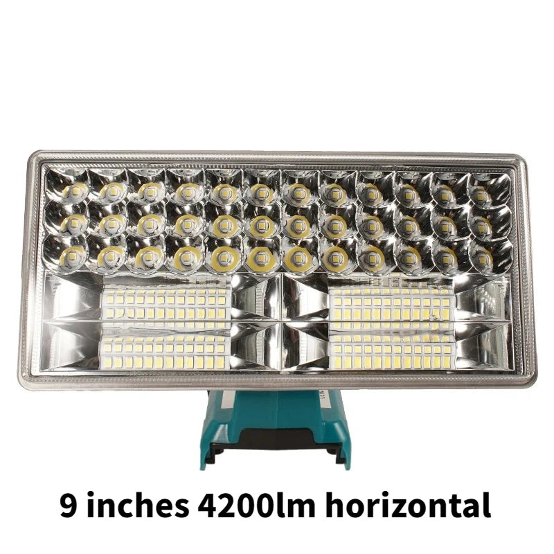 Zinc alloy LED work light for Makita 18V batteries – image 14