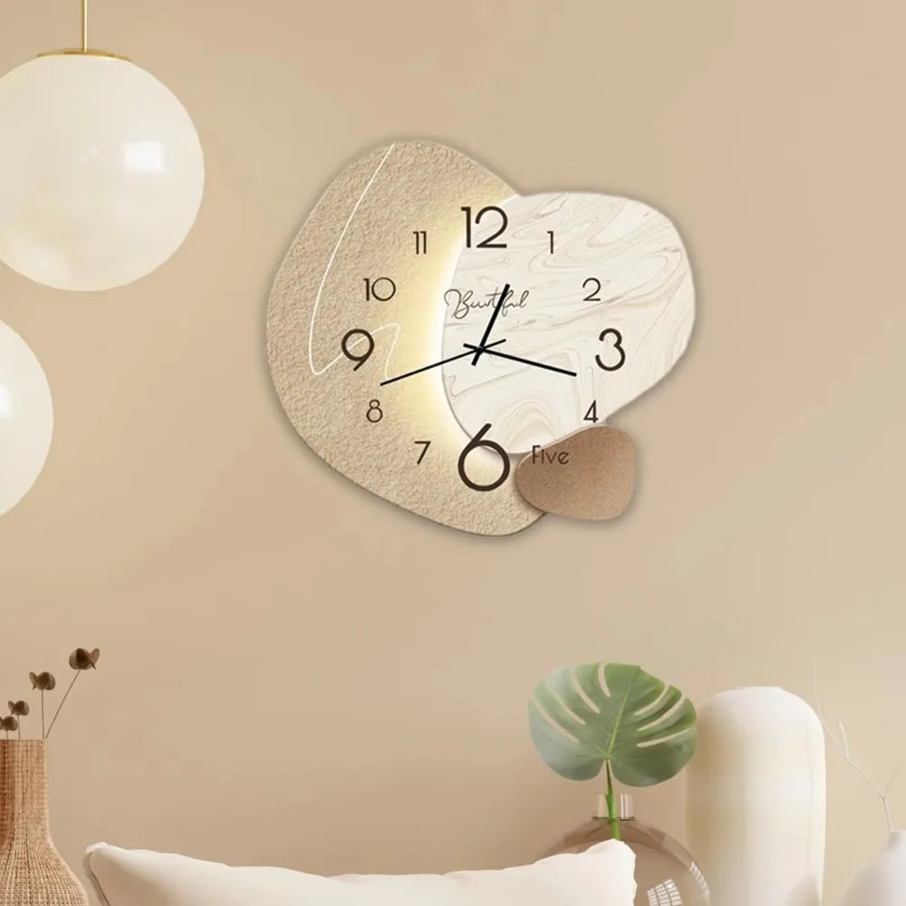 Modern Nordic Digital Wall Clock by Snagg A Clock