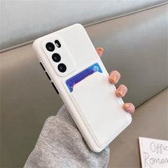 TPU Soft Silicone Card Slot Wallet Case – for Samsung Galaxy S22 Series - Phone Cases & Covers