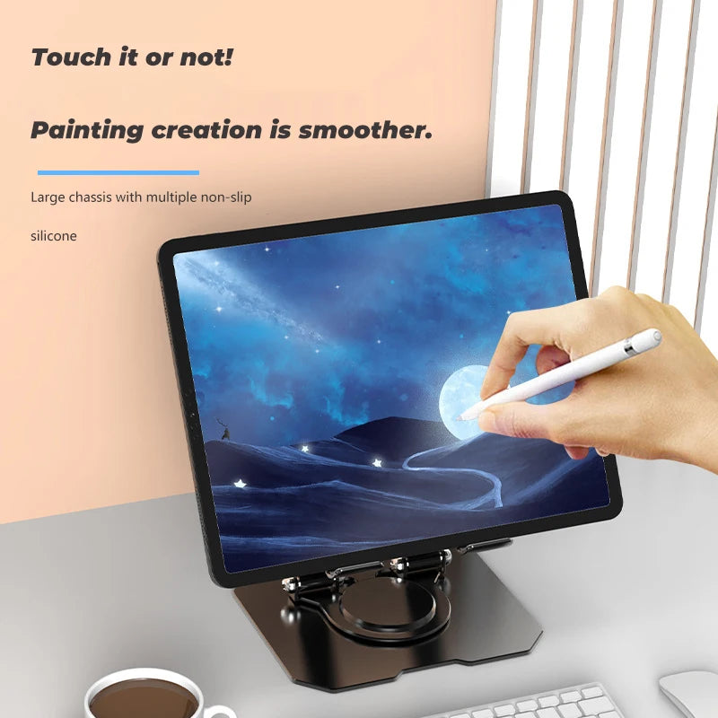 Rotatable Foldable Tablet Stands by Snagg A Tablet Holder