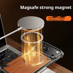 Natural Wooden Frameless MagSafe Case – iPhone 17 Pro & Pro Max