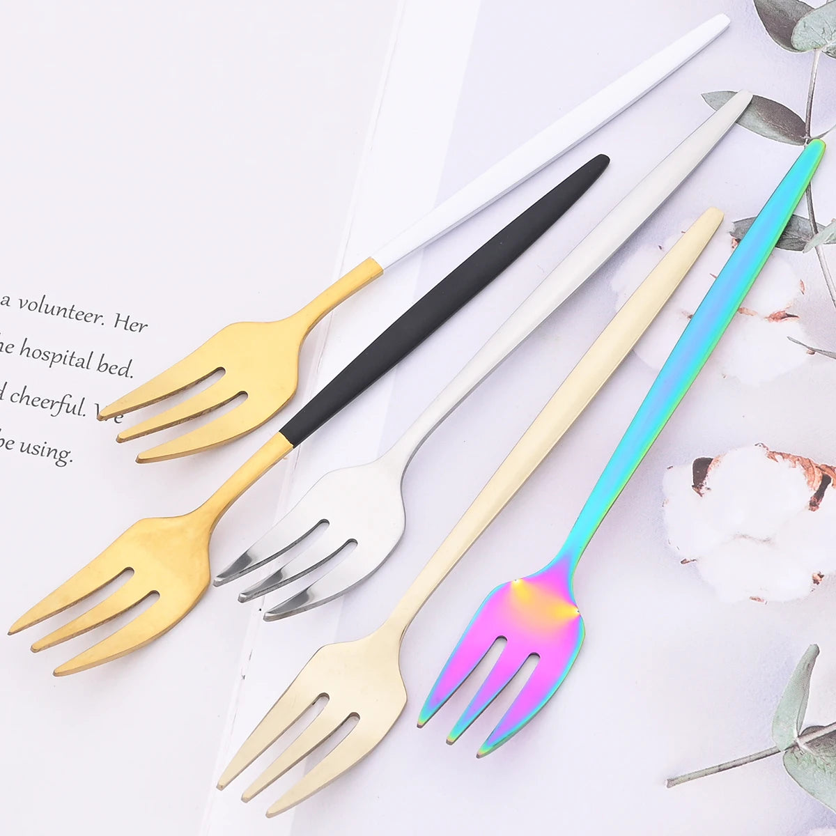 48pcs Stainless Steel Cutlery Set by Snagg A Dinnerware