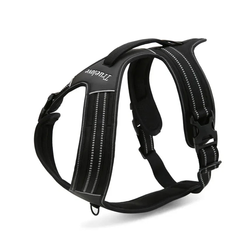 Reflective No-Pull Dog Harness with Handle by Snagg A Harness