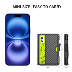 Slim RFID Wallet with Money Clip by Snagg It Wallet