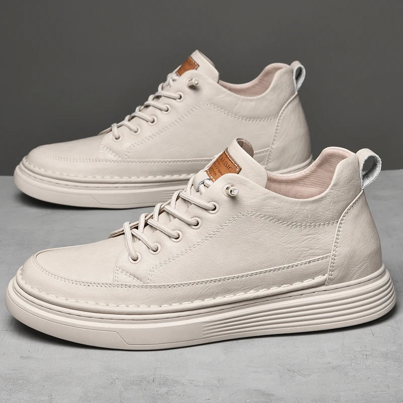High-Quality Men’s Elevator Sneakers – 6cm Hidden Height Boost by Snagg A Shoes