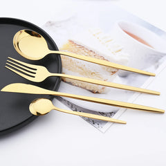 48pcs Stainless Steel Cutlery Set by Snagg A Dinnerware