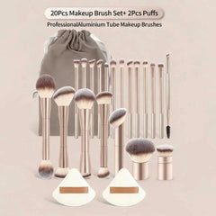 22 Piece Professional Makeup Brush Set