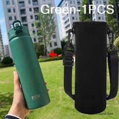 600ml/750ml High Performance Thermal Flask | Integrated Straw & All-Day Insulation