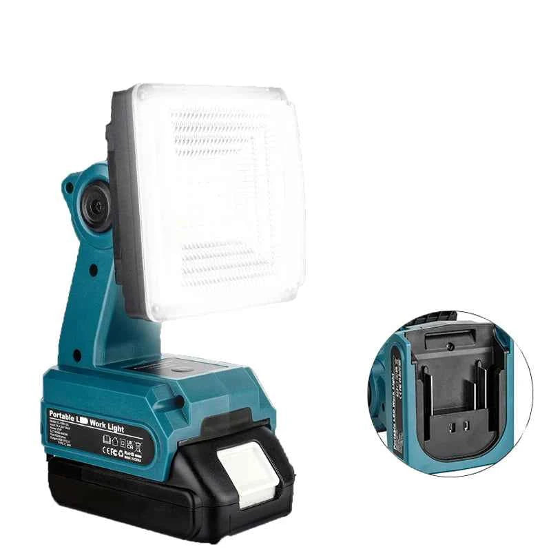 15W cordless LED work light for Makita 18V batteries – image 1