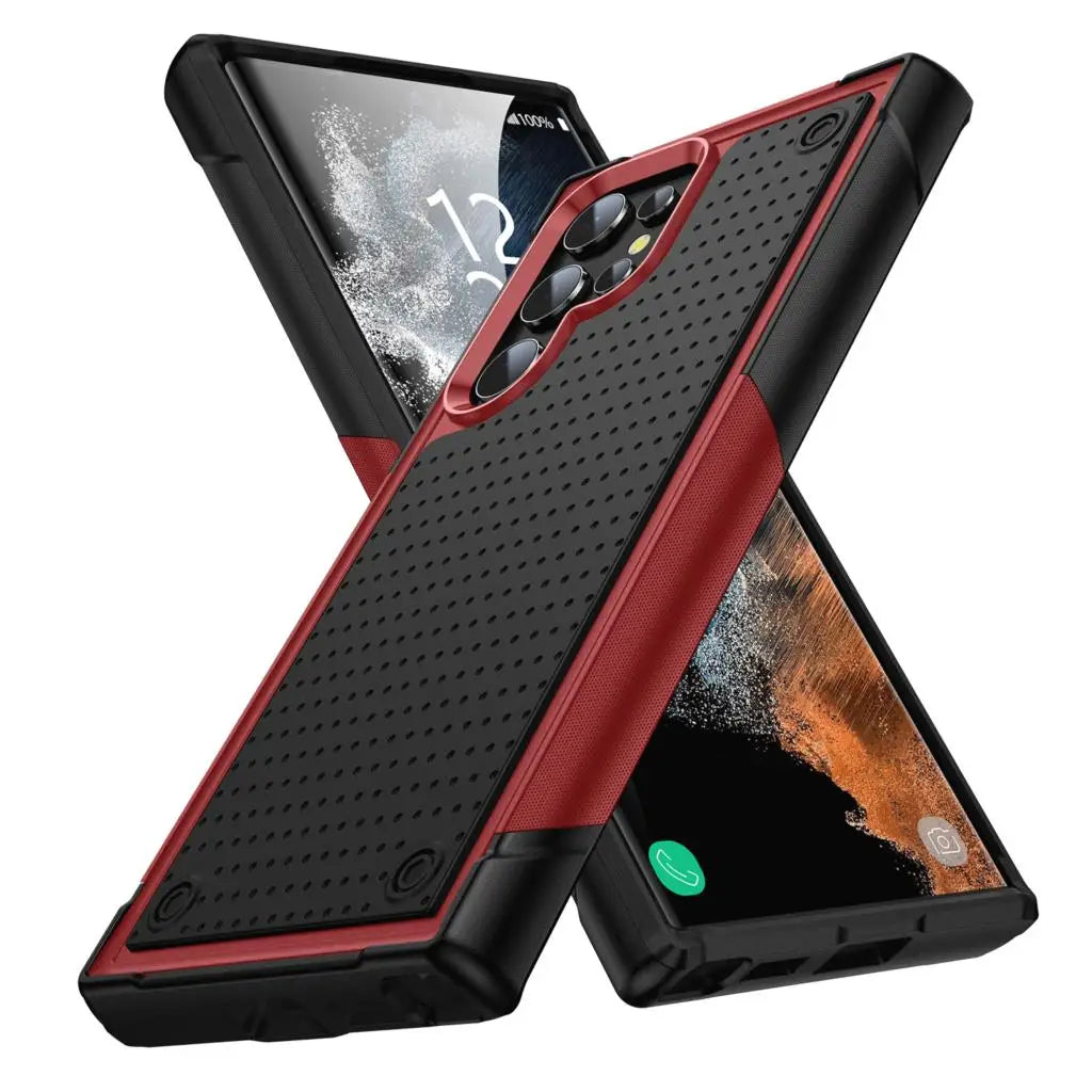 Shockproof Armor Case for Samsung Galaxy S23 / A Series by Snagg A Phone Case