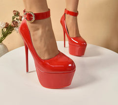 Women’s Ultra High Heel Pumps by Snagg A Shoes