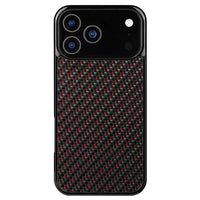 Magnetic Carbon Fiber Pattern Phone Case for iPhone 17 Pro Max Series by Snagg A Phone Case