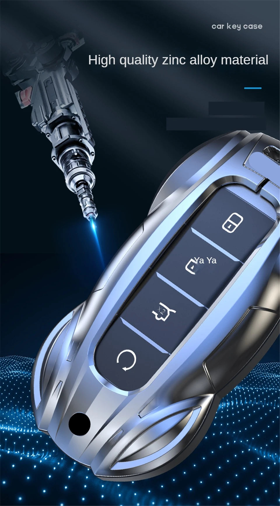 Metal Car Key Cover by Snagg A Key Cover