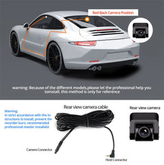 4K UHD Dual Dash Cam | Sony IMX415 Night Vision & Smart Connectivity