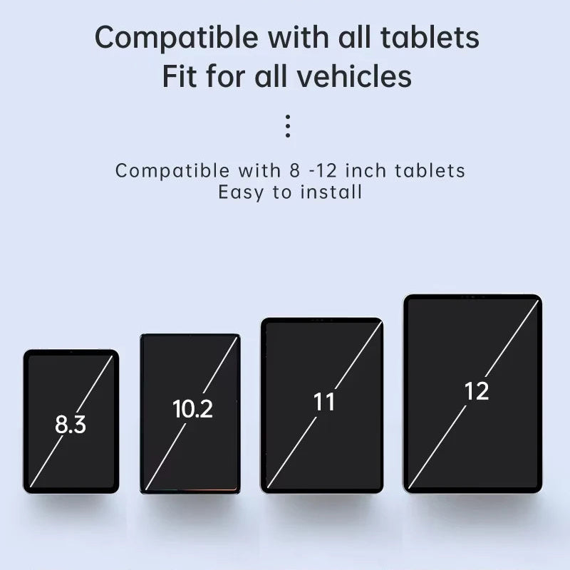 Aluminum Alloy Car Tablet Support 360° Rotation by Snagg A Tablet Holder