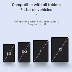 Aluminum Alloy Car Tablet Support 360° Rotation by Snagg A Tablet Holder