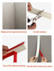 Self Adhesive Decorative Corner Trimming Strip by Snagg A PVC Sticker