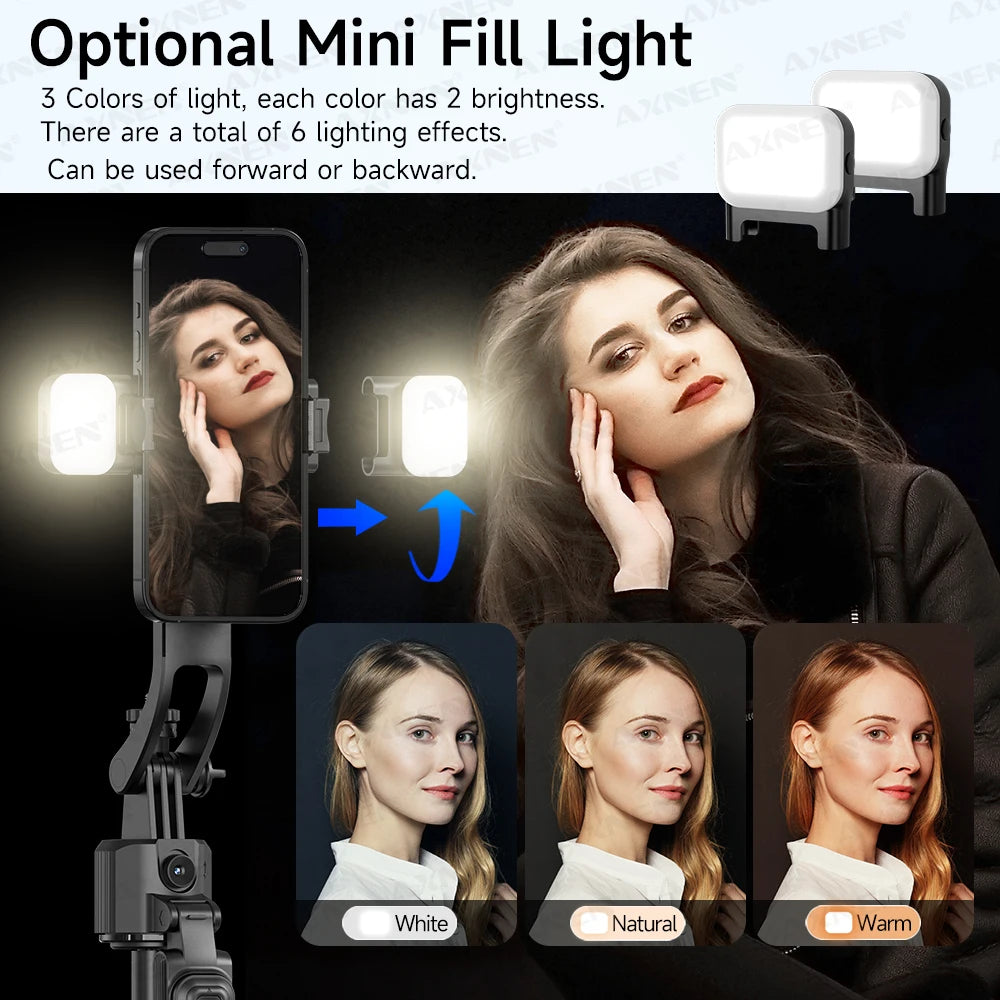 Tripod Selfie Stick 360° Auto Rotation Shooting by Snagg A Tripod