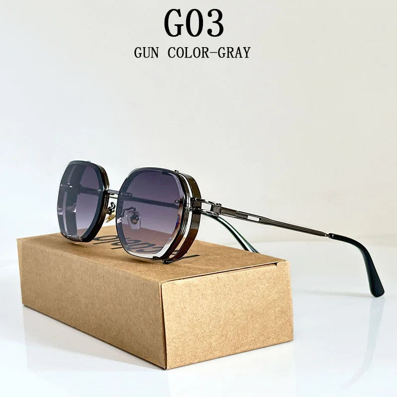 Steampunk Square Sunglasses by Snagg A Shades