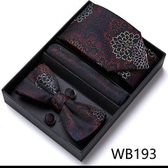 Men’s Luxury Tie & Bow Set - WB193 - Others In Fashion