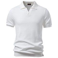 Men's "Old Money" Luxury Polo | Elegant Four-Season Breathable Essential
