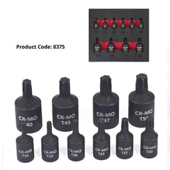 Professional Metric Hex Bit Impact Socket Set | CR-MO Steel Master Kit for 1/4", 3/8" & 1/2" Drives