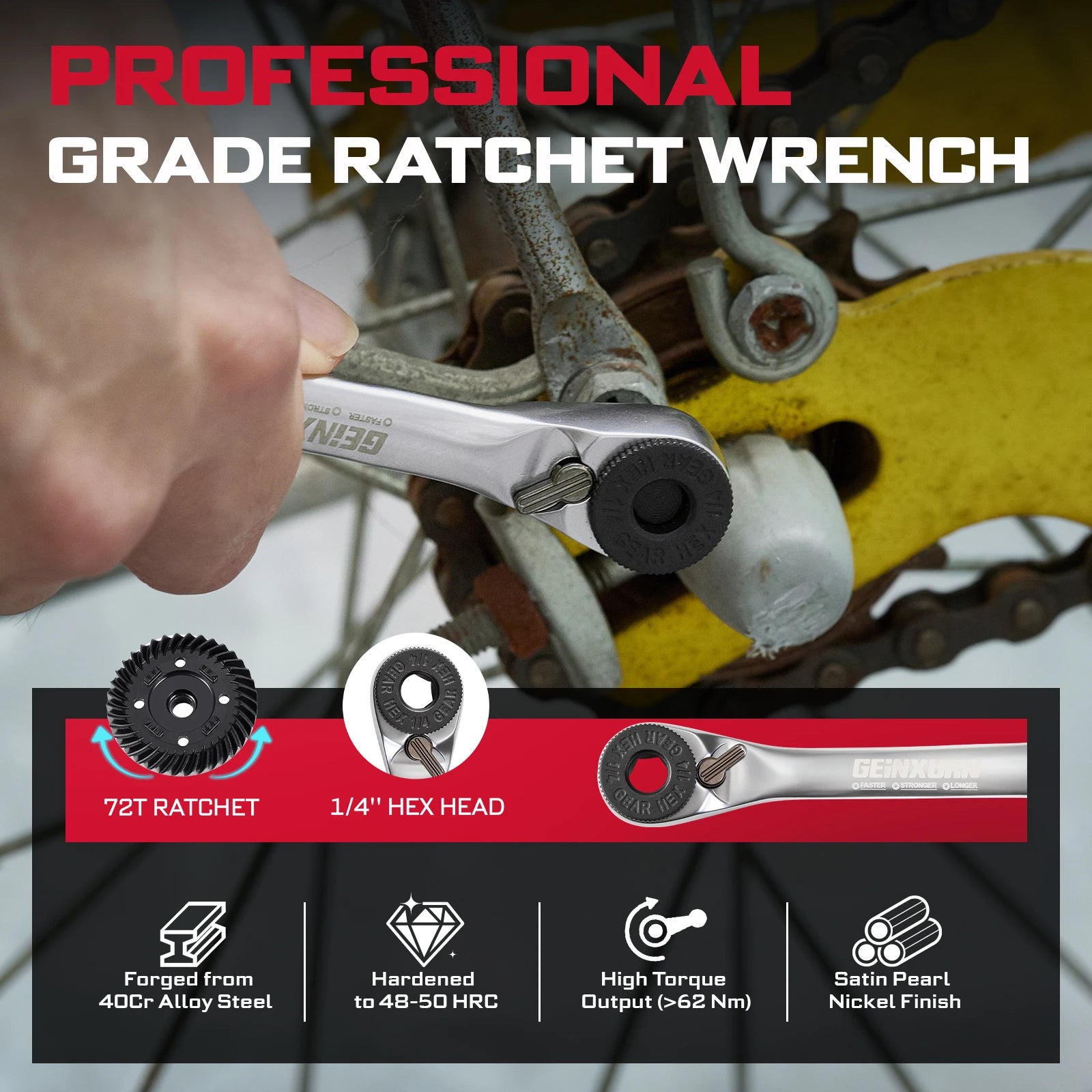 Mini Ratchet Screwdriver Set 16pcs | S2 Alloy Impact Magnetic Bit Holder 1/4" Wrench Push-Pull Case