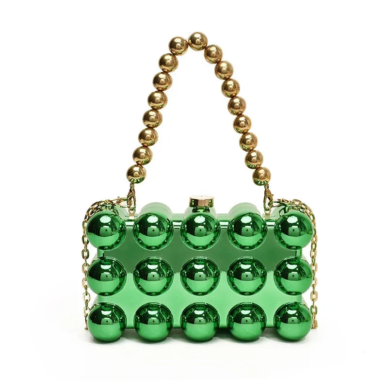 Mini Gold Chain Crossbody Bag by Snagg It Purses