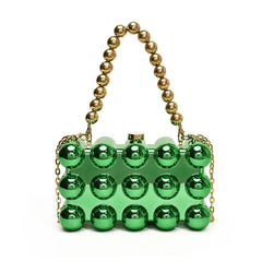 Mini Gold Chain Crossbody Bag by Snagg It Purses