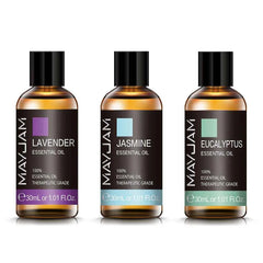 Professional Botanical 3 Piece Essential Oil Collections – 100% Pure Plant Extracts in 10ml & 30ml Configurations