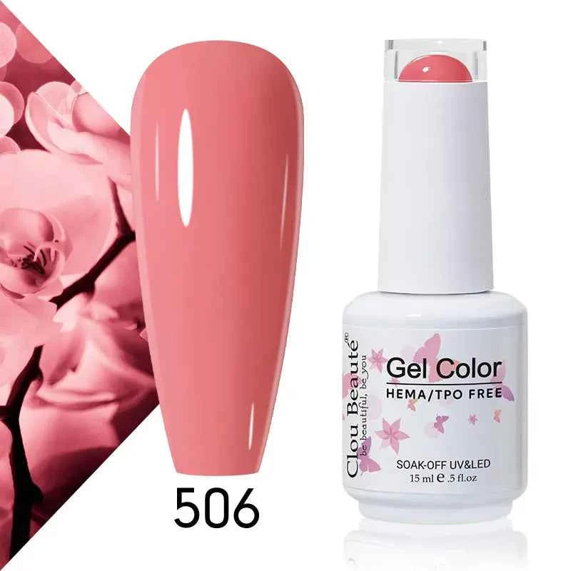 Professional 15ml HEMA & TPO-Free Gel Polish – High-Performance Semi-Permanent Varnish for Sensitive Skin