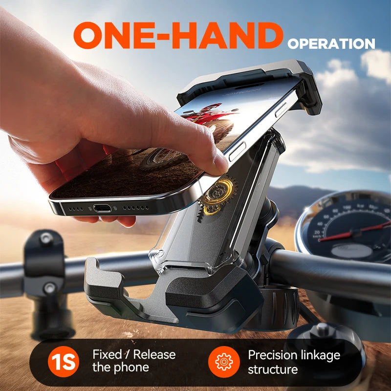 Shockproof Motorcycle Phone Holder by Snagg A Phone Holder