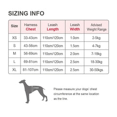 No-Pull Reflective Dog Harness & Leash Set by Snagg A Harness