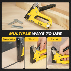 Heavy Duty 4 in 1 Manual Staple Gun Kit