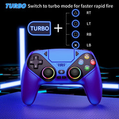 RH-5188 RGB Wireless Controller - Full Hall Effect & Programmable Precision for PS5