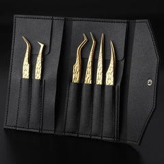 Professional 6 Pieces Precision Tweezer Set – Multi-Functional High Tension Extension Tools