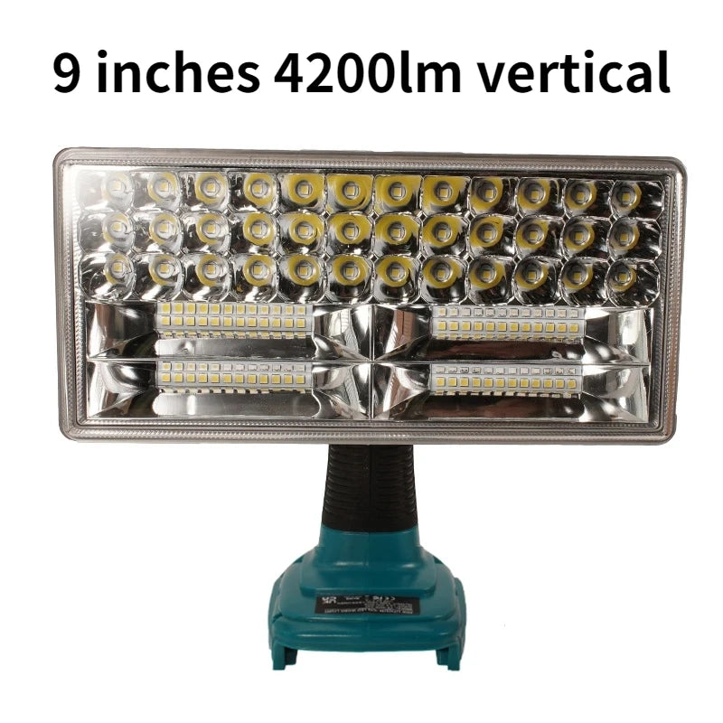 Zinc alloy LED work light for Makita 18V batteries – image 12