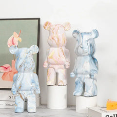 Aesthetic Nordic Bear Figurine by Snagg A Sculpture