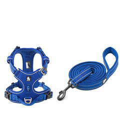 No-Pull Reflective Dog Harness & Leash Set by Snagg A Harness