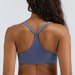 Front Closure Plunge Bra | Seamless Underwire Racerback Full Coverage