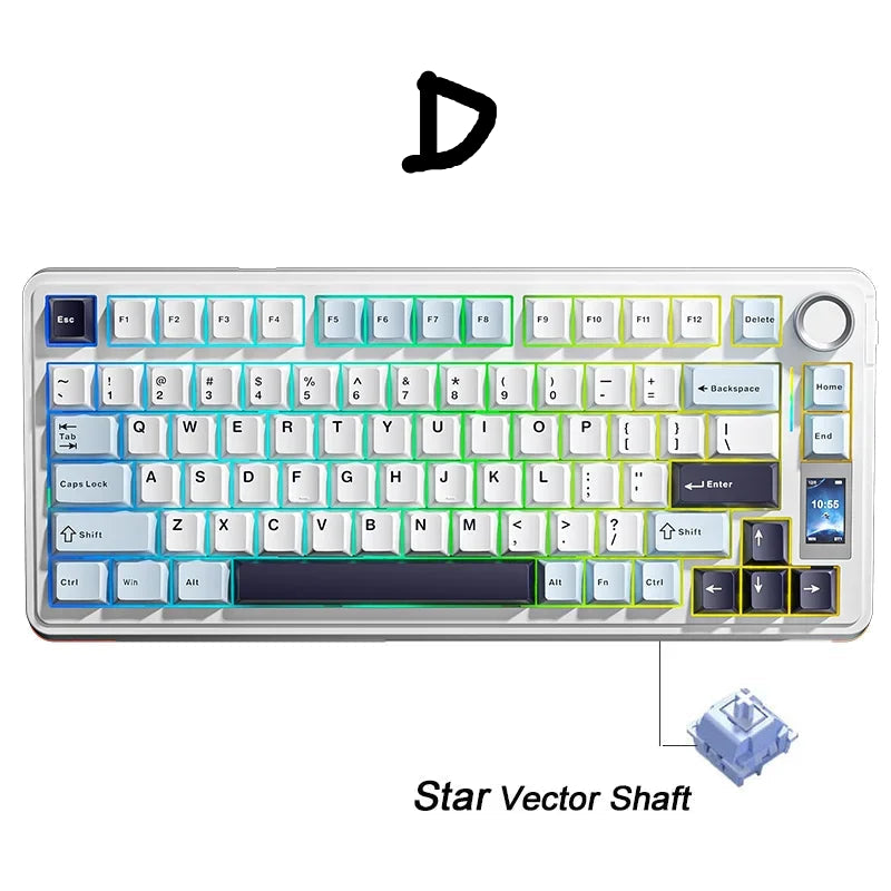 75% Wireless Mechanical Keyboard - 4000mAh Battery by Snagg A Keyboard