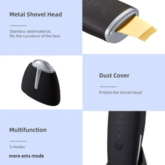 Ultrasonic EMS Skin Scrubber