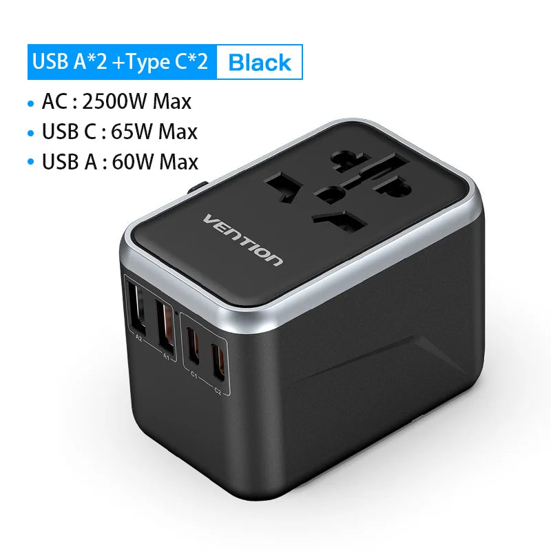 120W Universal Travel Adapter by Snagg A Travel Adapter