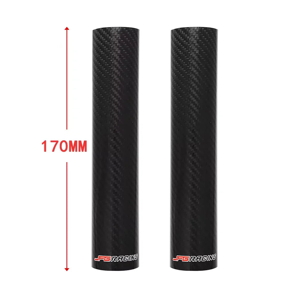 Carbon Fiber Wrap Cover Motorcycle Front Fork Guard by Snagg A Wrap Cover