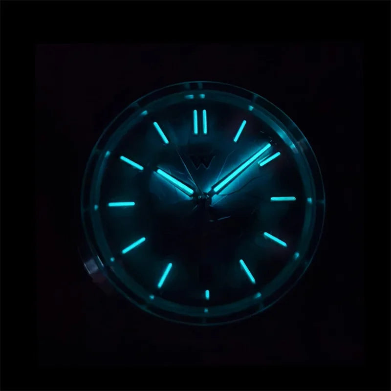 Automatic Mechanical NH35 Men’s Dive Watch – Sapphire Crystal | Glacier Collection | 100M Water Resistant - Blue