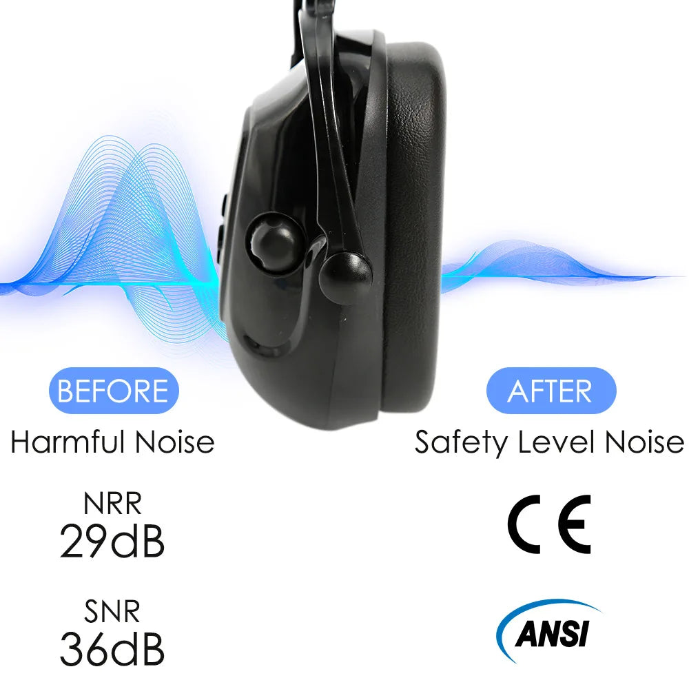 Construction Safety Helmet With Bluetooth 5.0 by Snagg A Safety Helmet